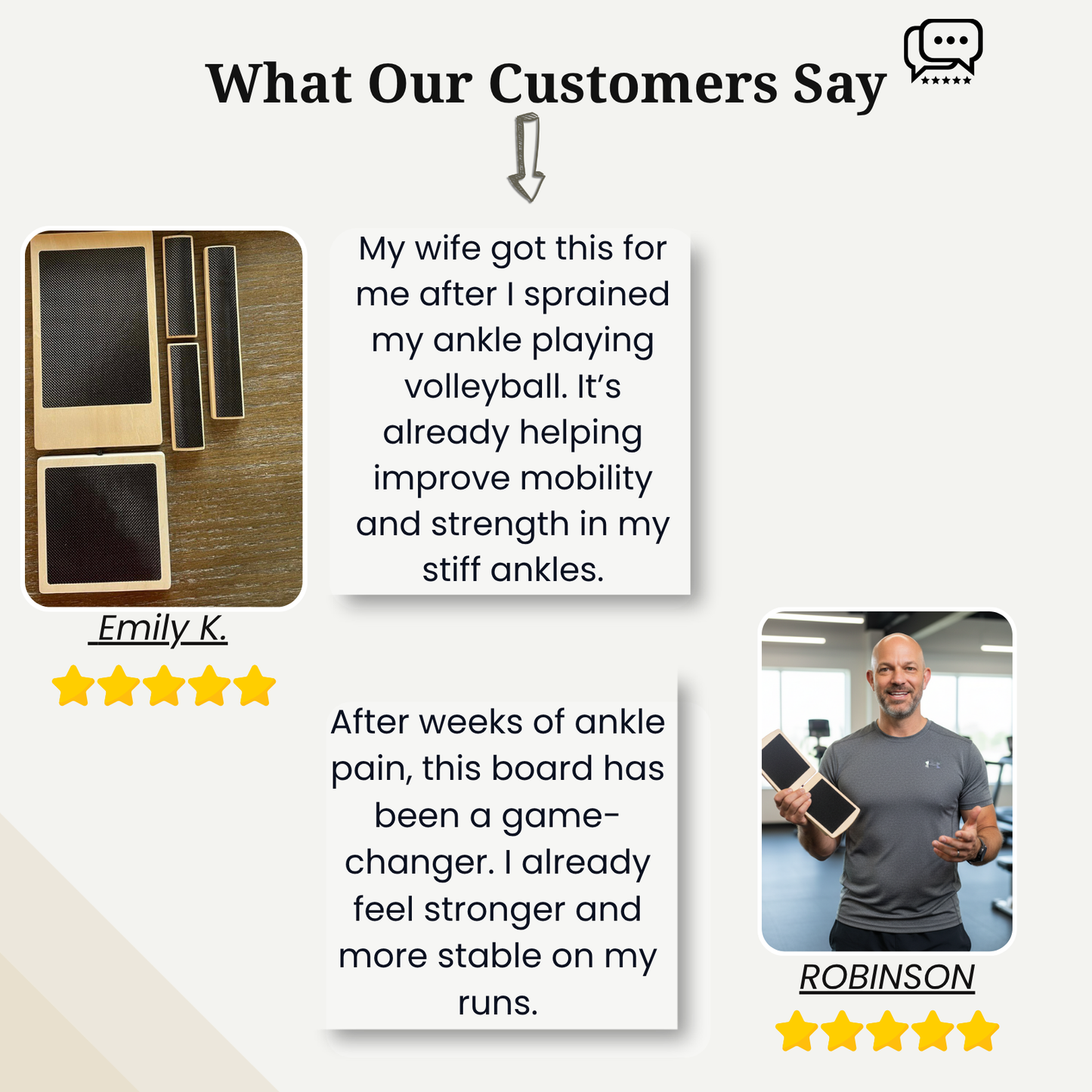 RecoverBoard™ – 15 min a day for relief.